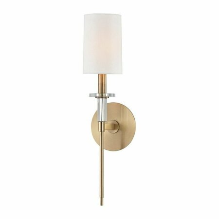 HUDSON VALLEY Amherst 1 Light Wall Sconce 8511-AGB